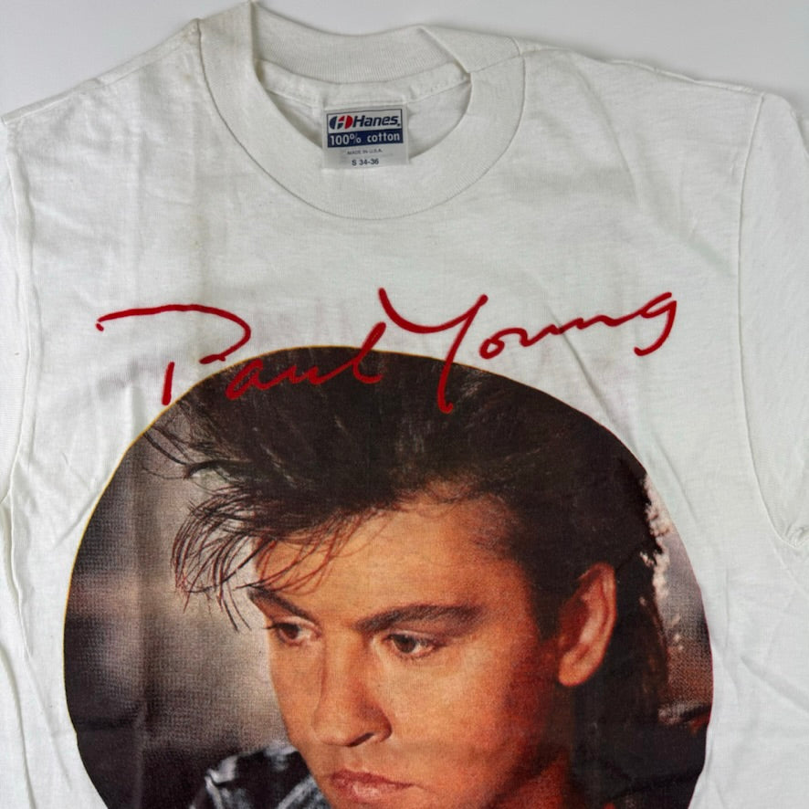 Vintage 1985 Paul Young Shirt Small