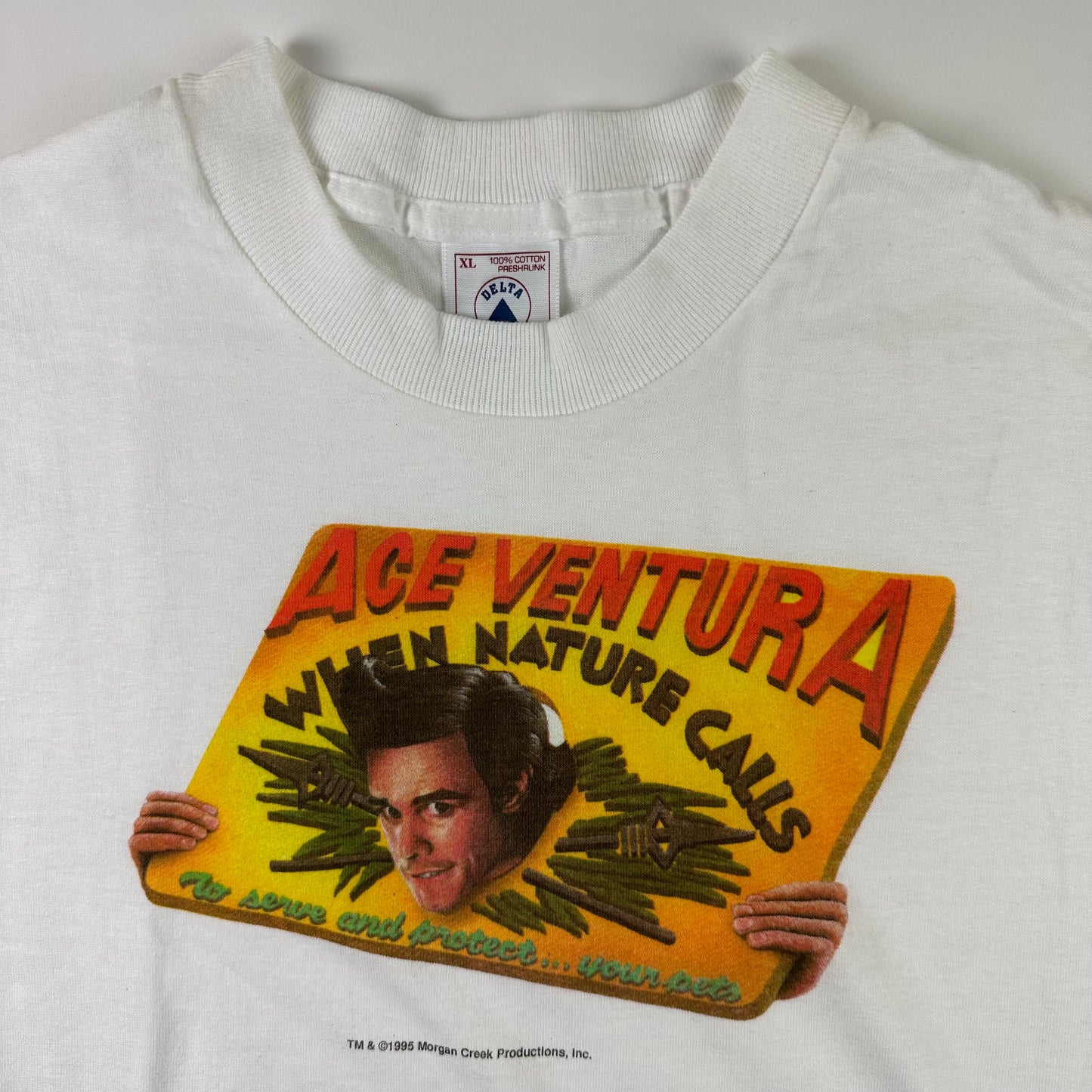 Vintage 1995 Ace Ventura Shirt Medium When Nature Calls