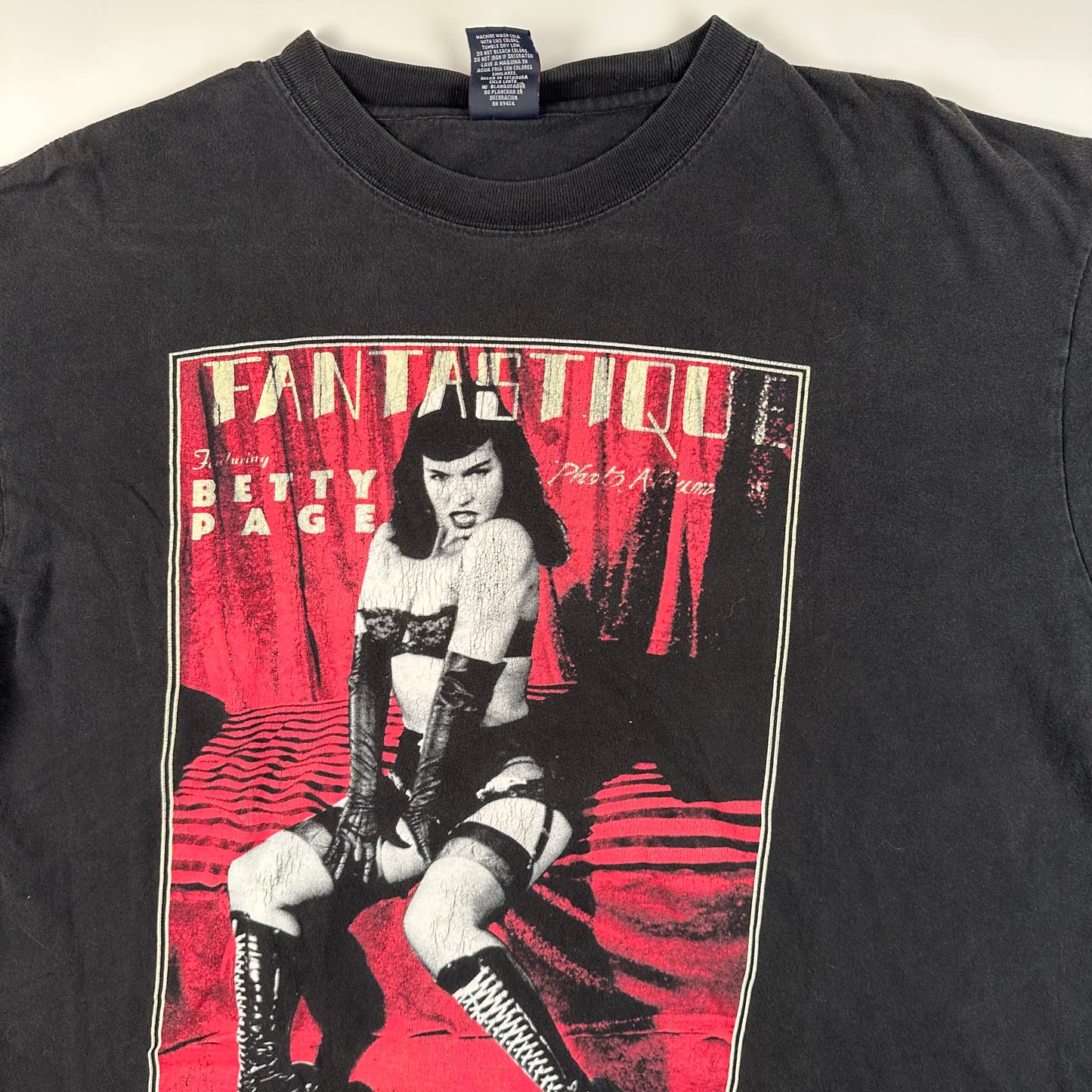 Vintage 2000s Betty Page Shirt Large Fantastique