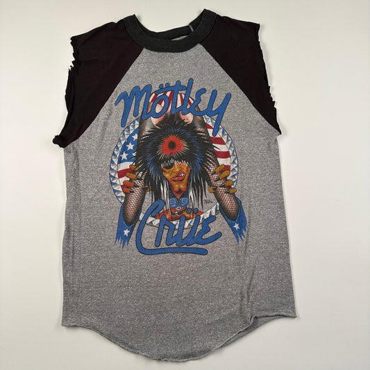 Vintage 80s Motley Crue Shirt Large Girls Girls Girls