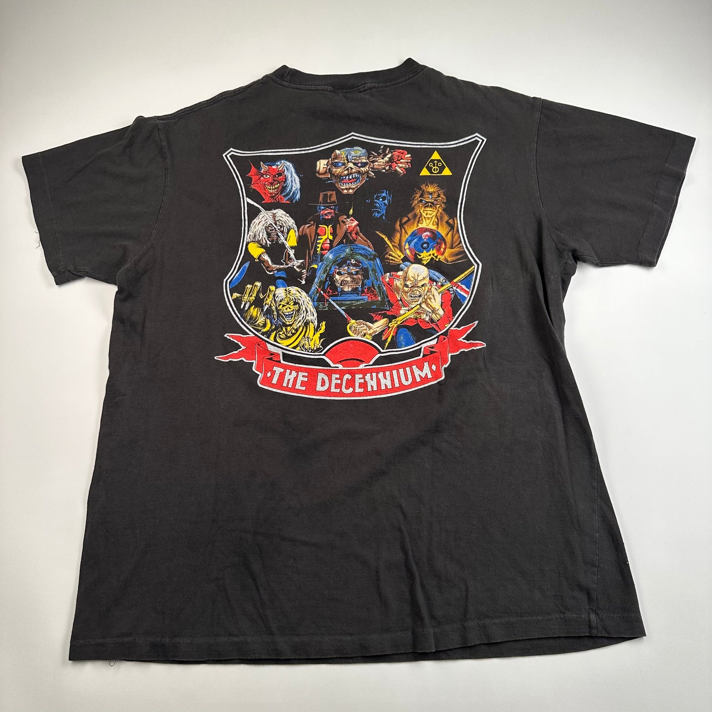 Vintage 1990 Iron Maiden Shirt XL The First Ten Years