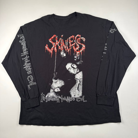 Skinless Long Sleeve Shirt XL Progression Towards Evil