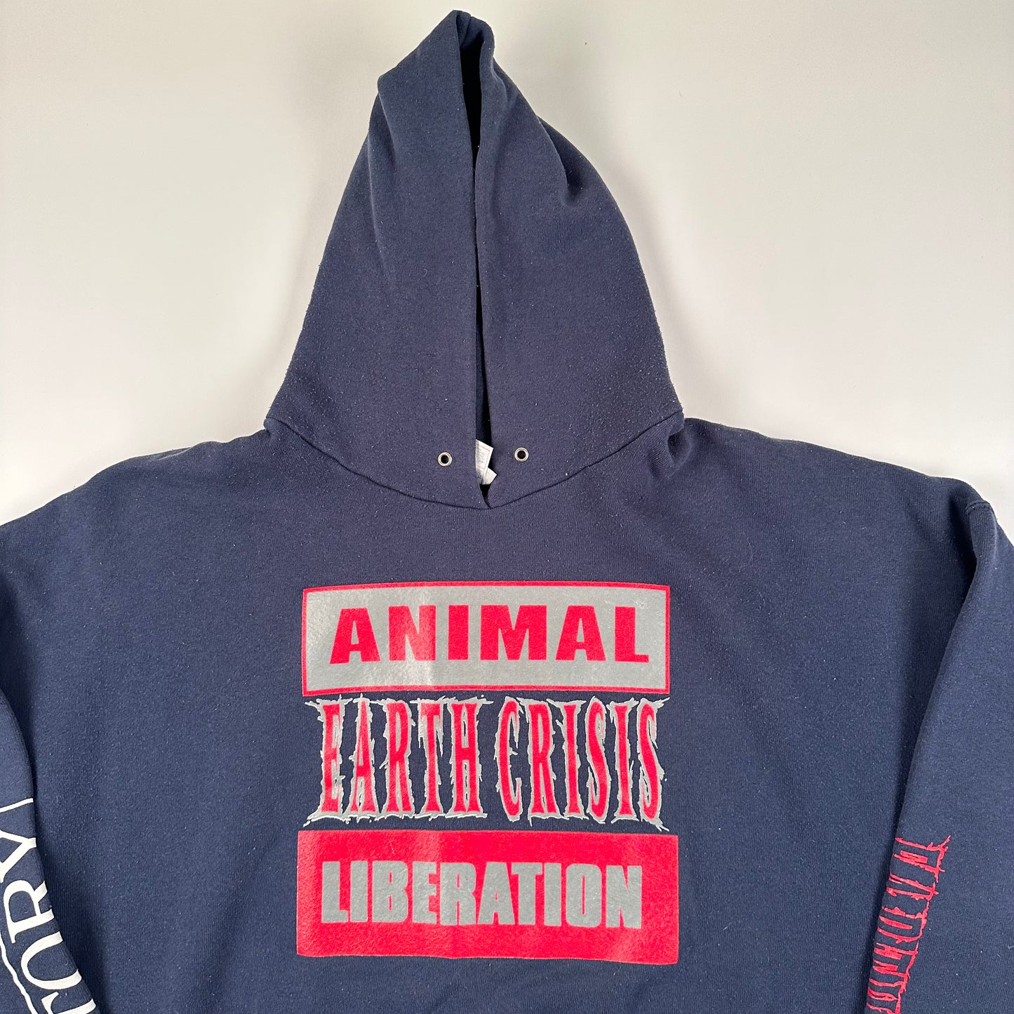 Vintage 90s Earth Crisis Sweatshirt XXL Animal Liberation