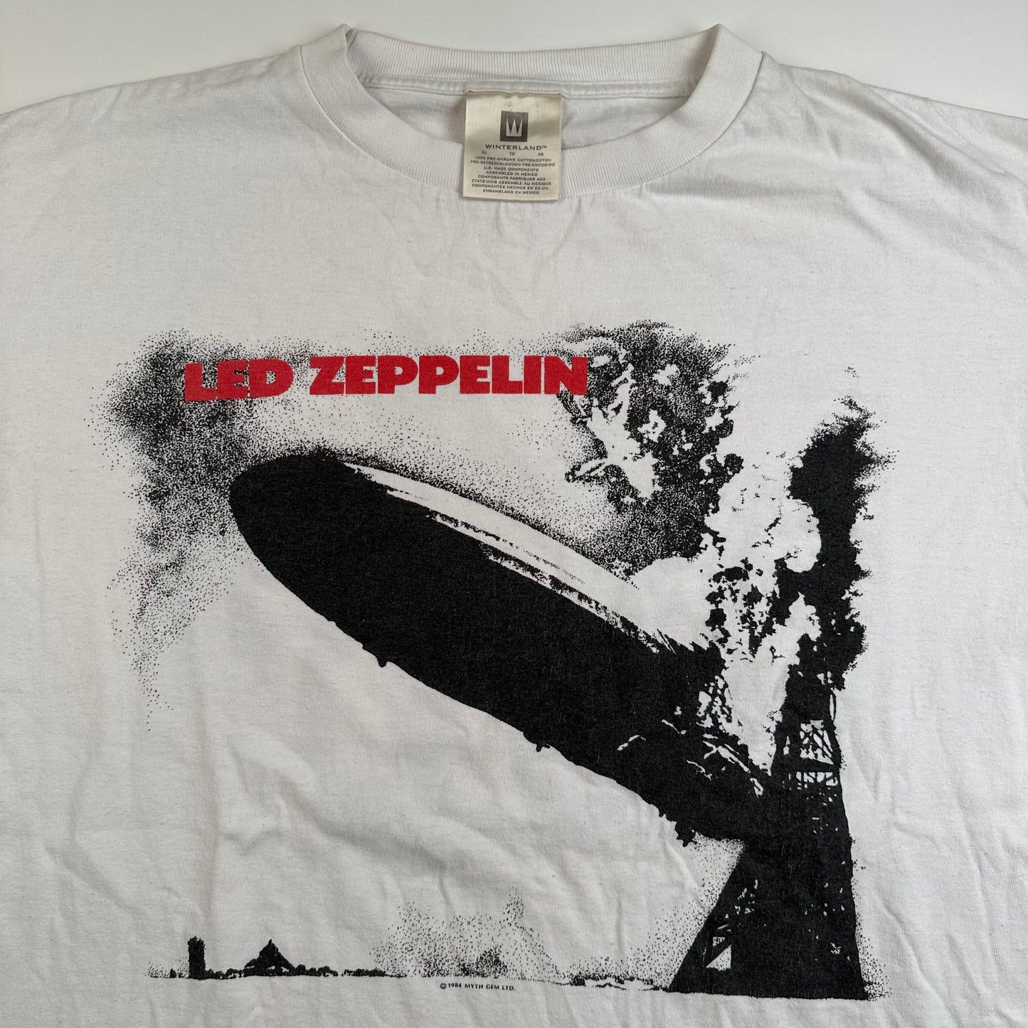 Vintage 90s Led Zeppelin Shirt XL