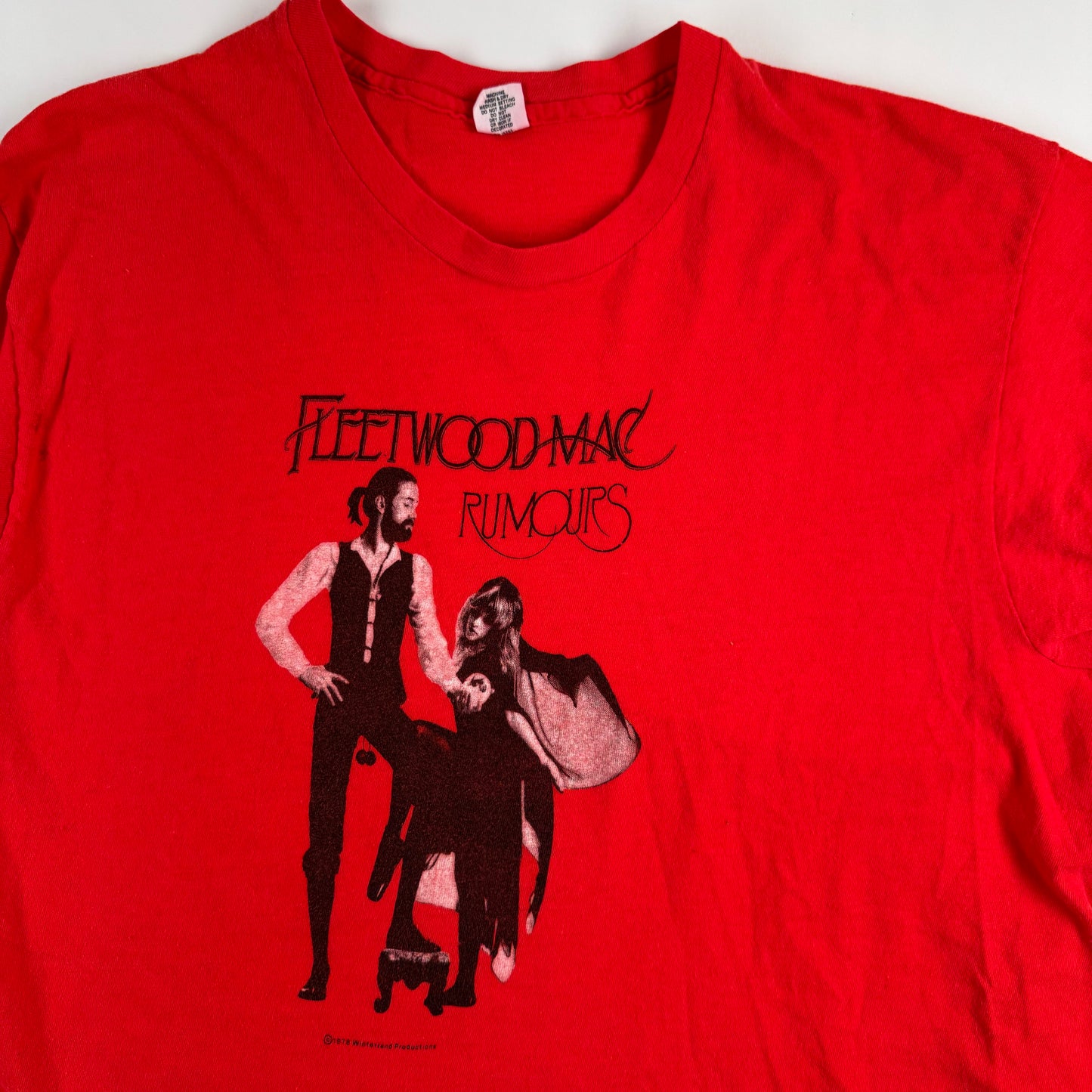 Vintage 1977 Fleetwood Mac Shirt XL Rumours