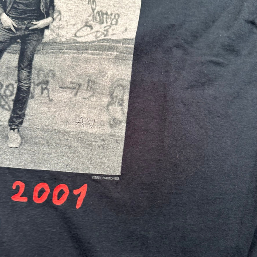 Vintage 2001 Joey's Birthday Bash Shirt XL May 19 Ramones