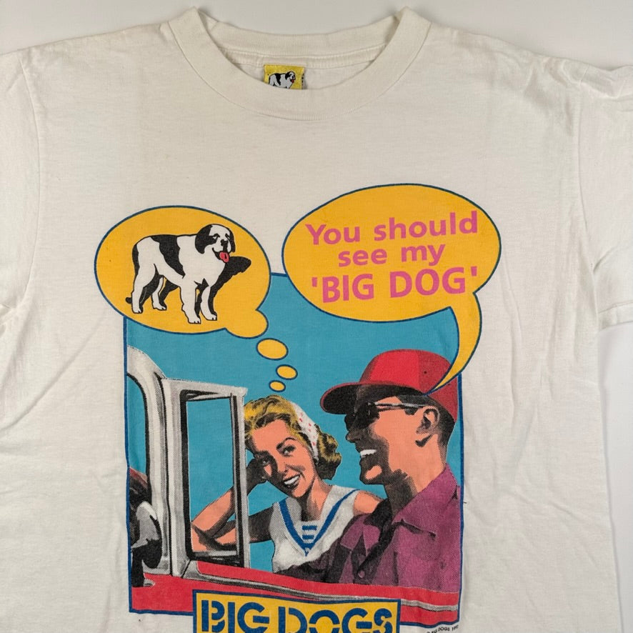 Vintage 90s Big Dogs Shirt Large You Should See My Big Dog