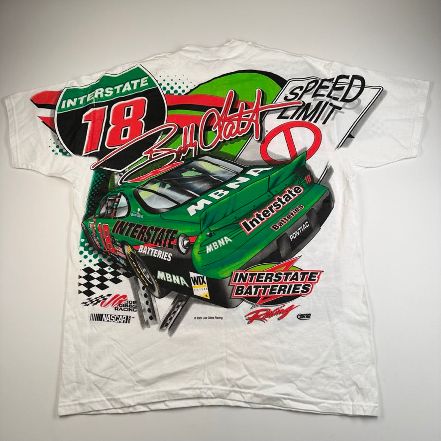 Vintage 2000 Bobby Labonte Shirt Large Nascar All Over Print