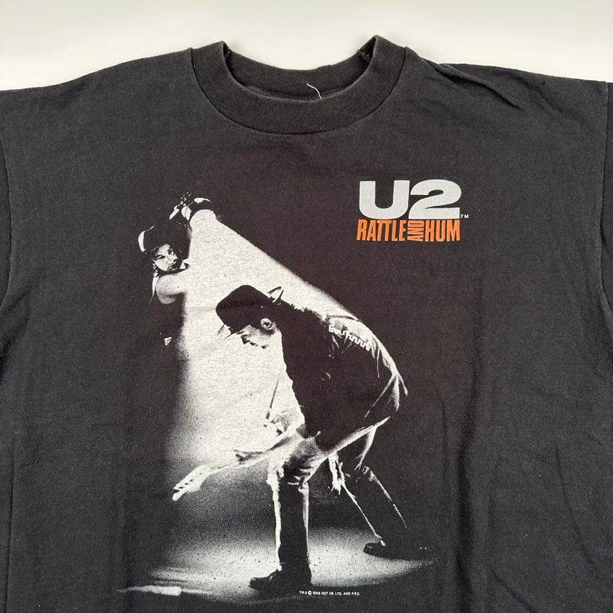 Vintage 1988 U2 Shirt XL Rattle And Hum