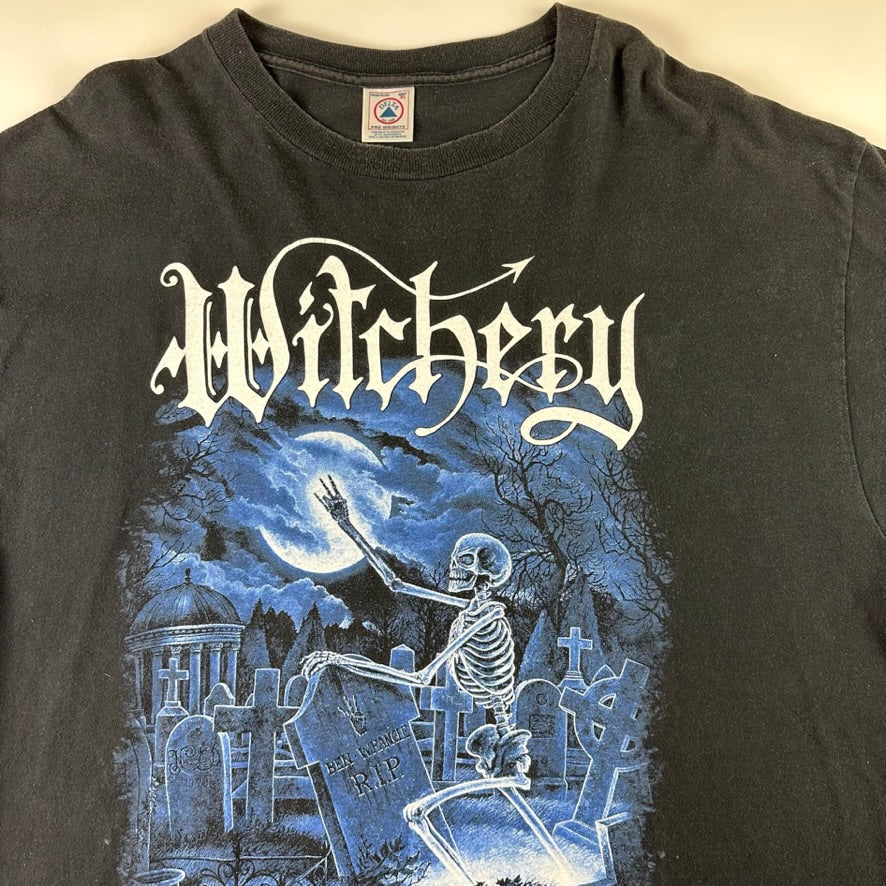 Vintage 90s Witchery Shirt XL Restless And Dead