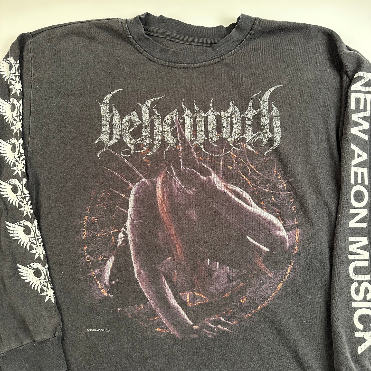 Vintage 2005 Behemoth Long Sleeve Shirt Large