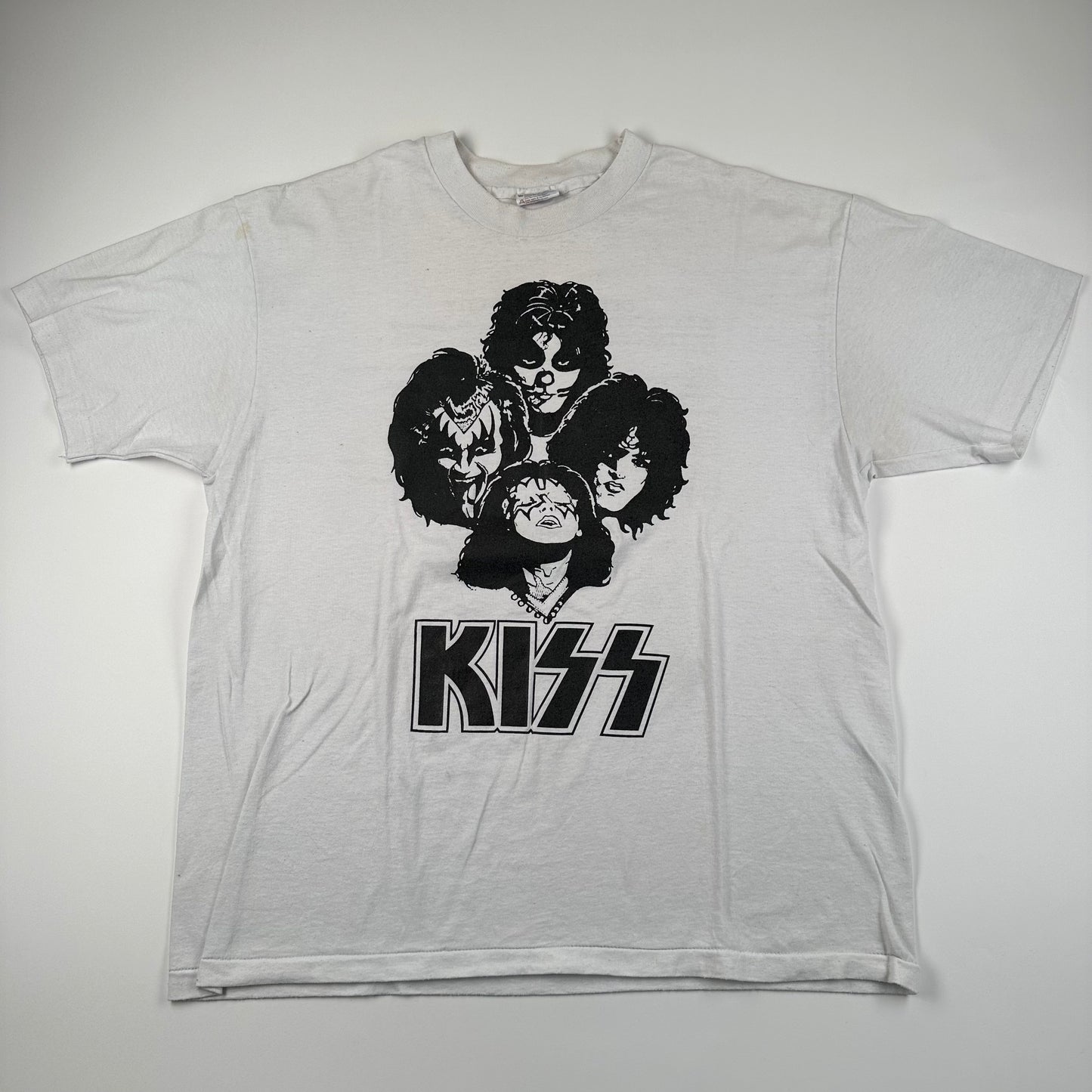 Vintage 90s Kiss Shirt XL Detroit Rock City