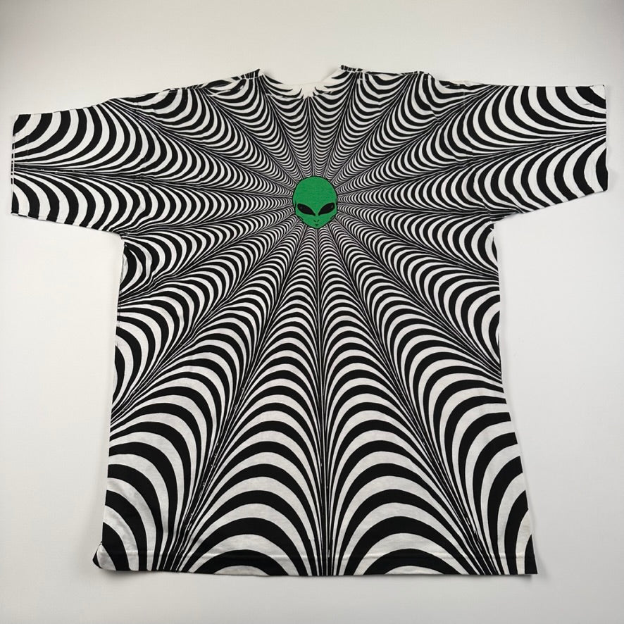 Vintage 90s Alien Shirt XL Hypnosis