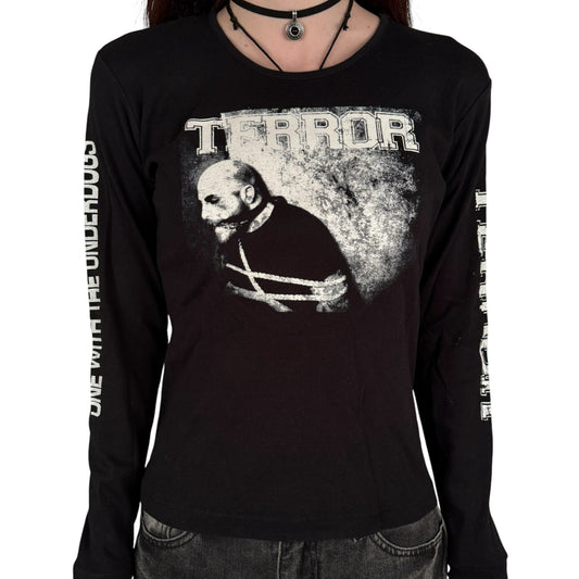 Vintage 2000s Terror Women’s Long Sleeve Shirt Medium