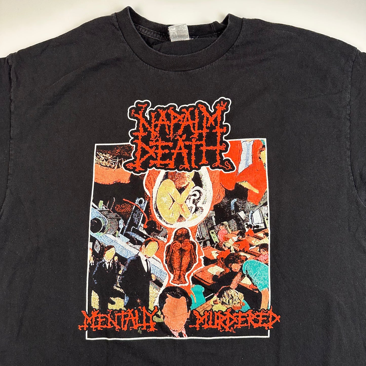 Napalm Death Shirt XL Mentally Murdered