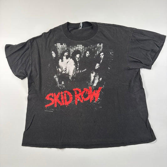 Vintage 1989 Skid Row Shirt Medium Youth Gone Wild