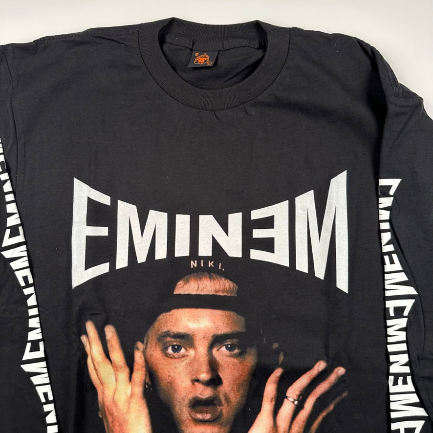 Vintage 2000s Eminem Long Sleeve Shirt Large