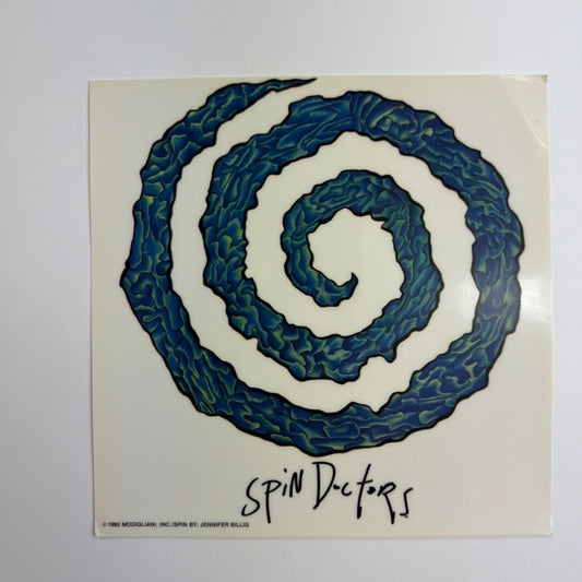 Vintage 1993 Spin Doctors Sticker
