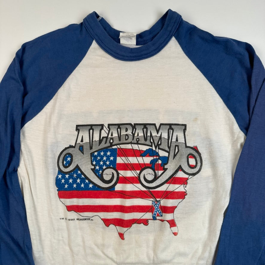 Vintage 1982 Alabama Shirt Medium Mountain Music Tour