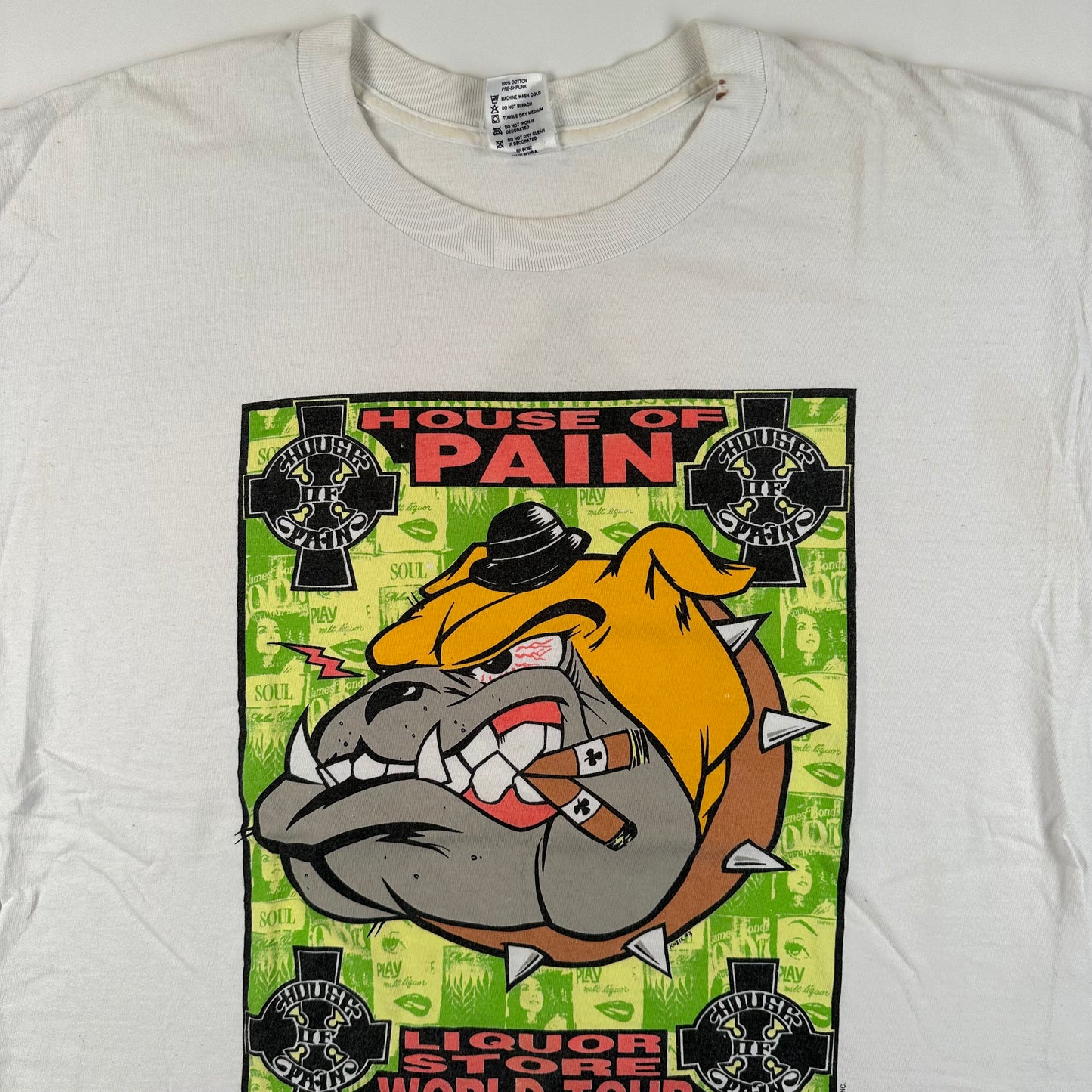 Vintage 1993 House Of Pain Shirt XL Frank Kozik