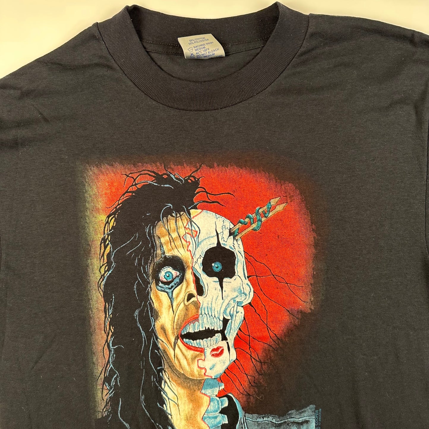 Vintage 1989 Alice Cooper Shirt Medium