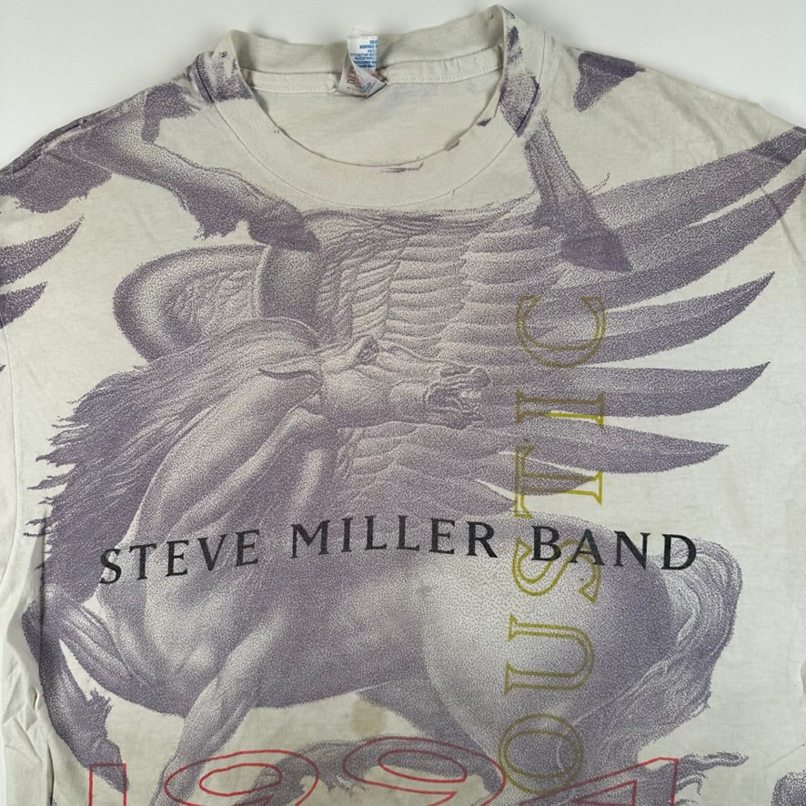 Vintage 1994 Steve Miller Band Shirt XL All Over Print