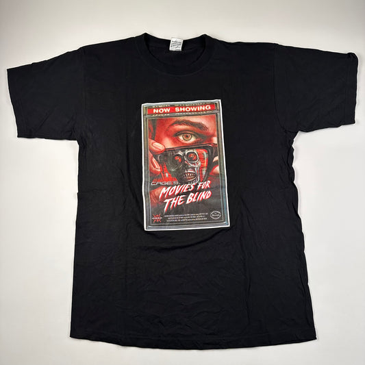 Vintage 2002 Movies For The Bind Cage Shirt Large