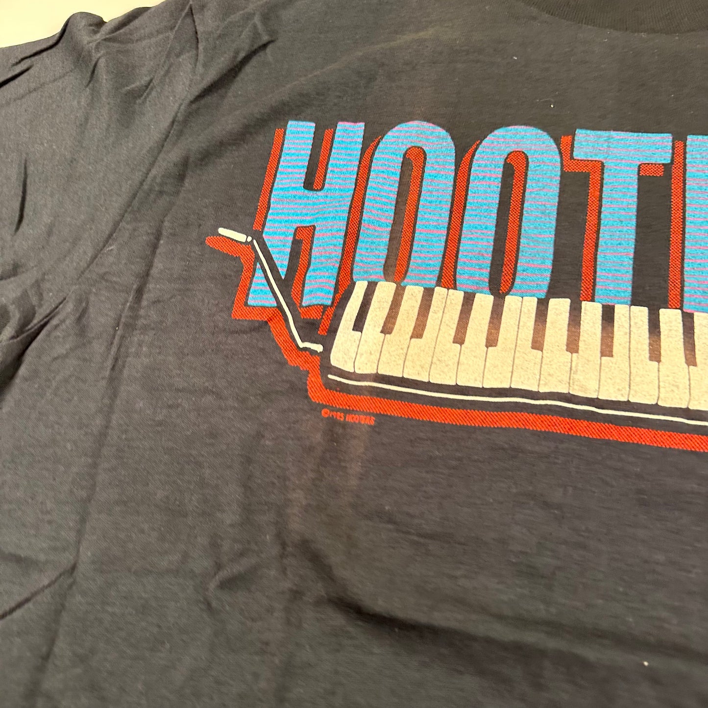 Vintage 1986 Hooters Shirt Medium Nervous Night