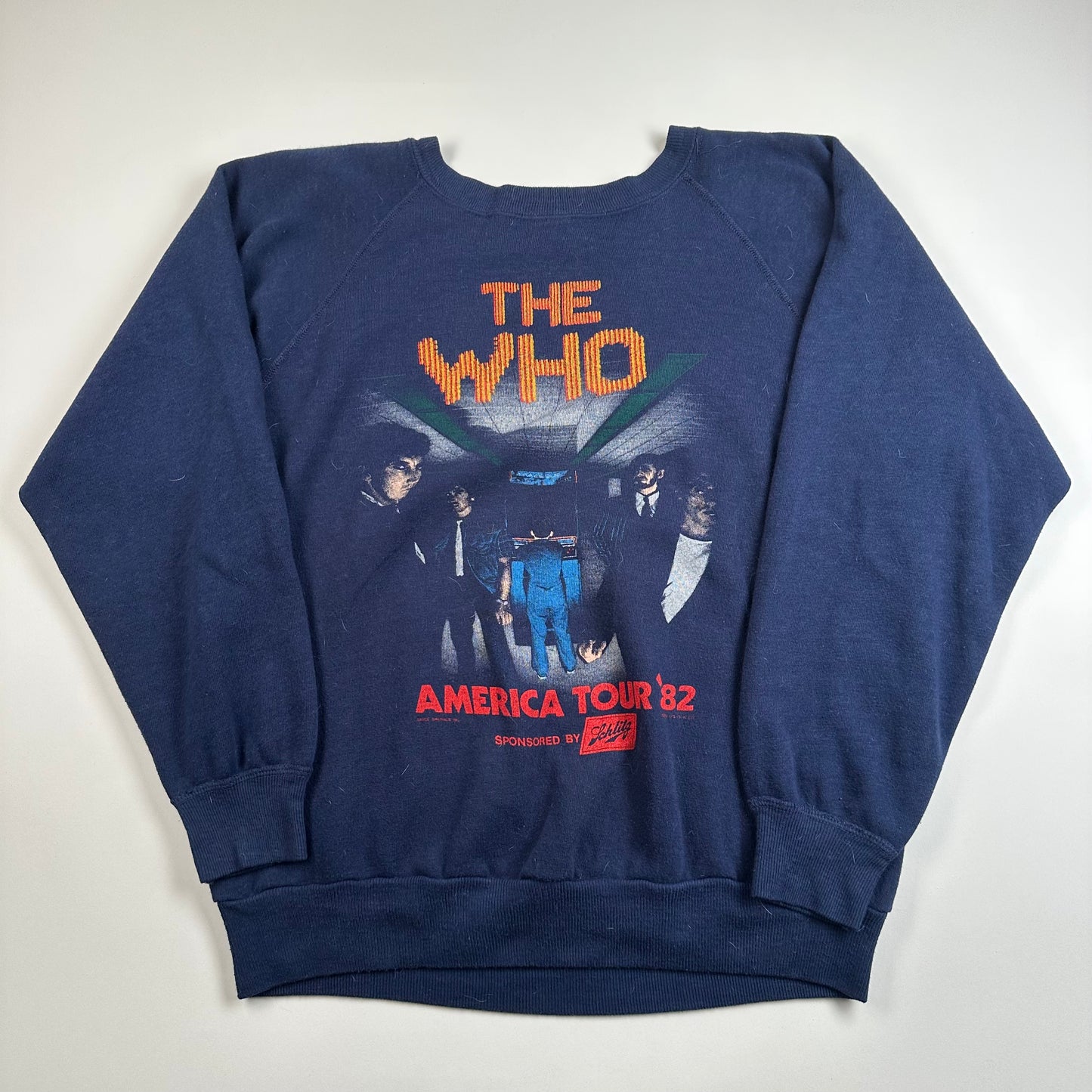 Vintage 1982 The Who Crewneck Sweatshirt Medium