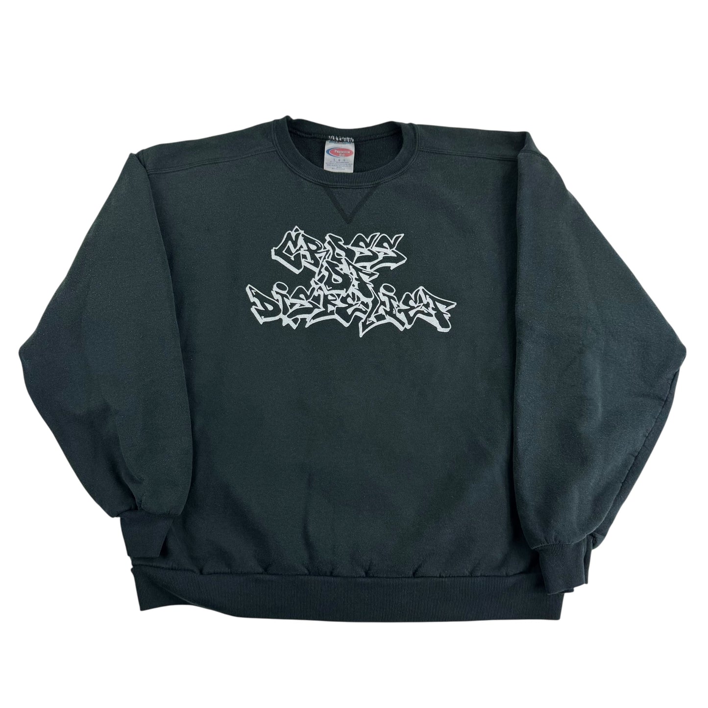 Cross Of Disbelief Crewneck Sweatshirt Large