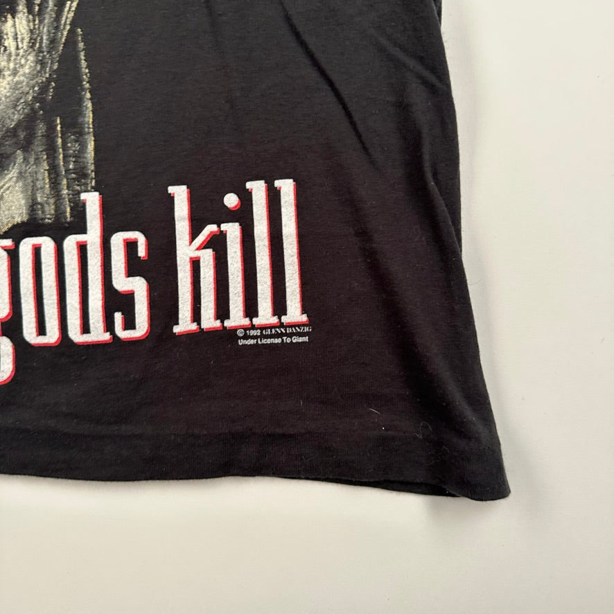 Vintage 1992 Danzig Shirt Medium How The Gods Kill