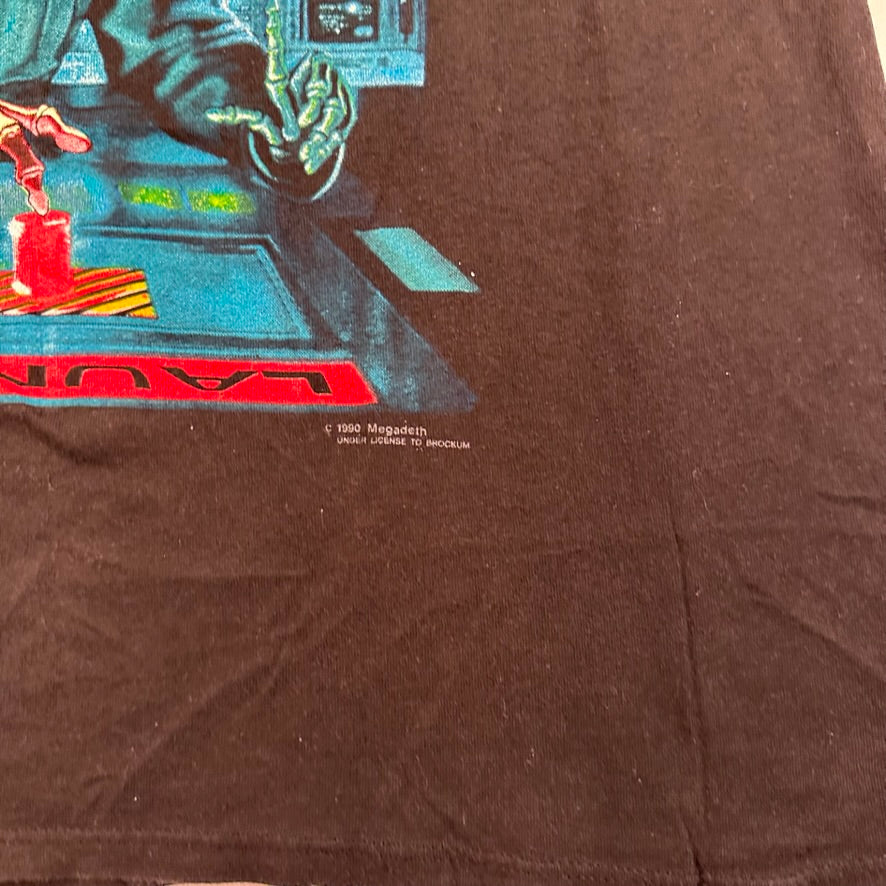 Vintage 1990 Megadeth Shirt Large