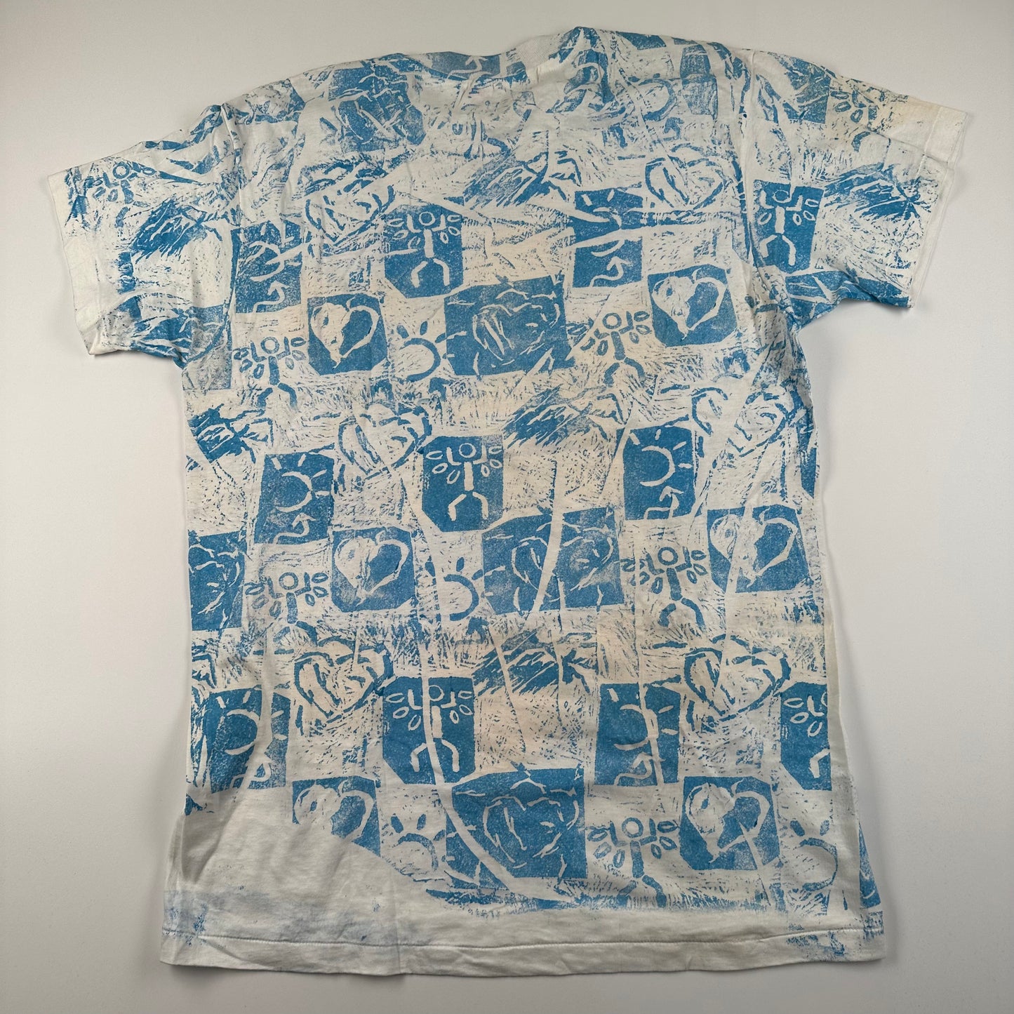 Vintage 1990 Nelson Shirt XL All Over Print