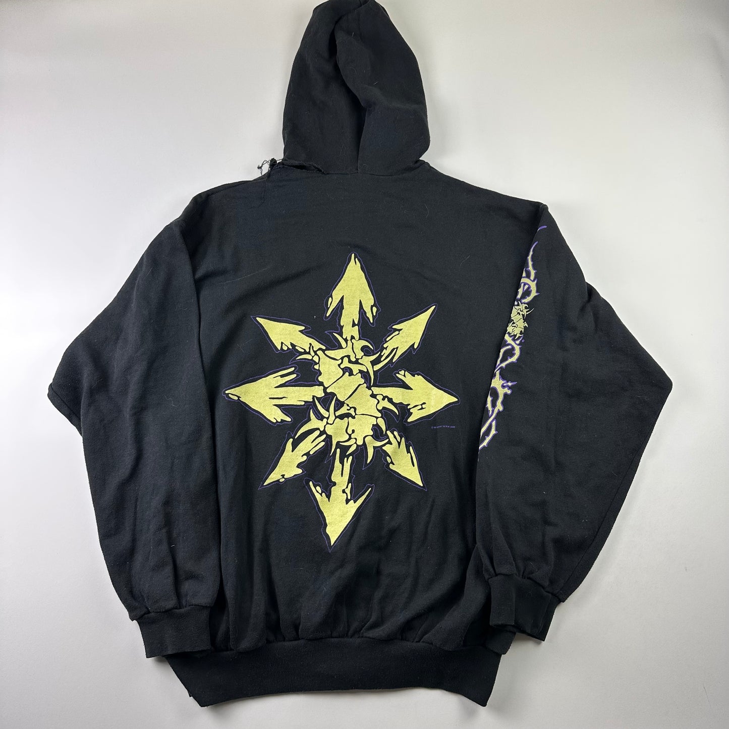 Vintage 90s Sepultura Zip Up Sweatshirt XL