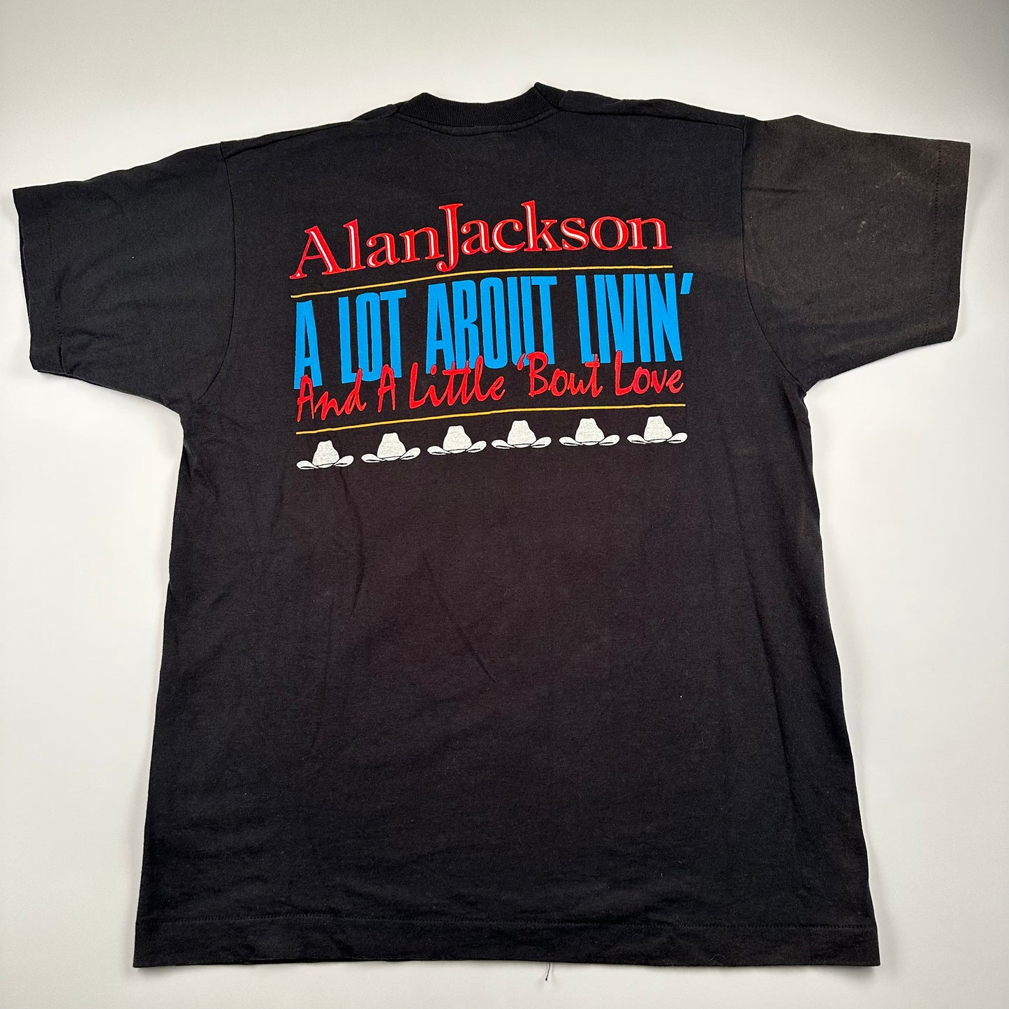 Vintage 1993 Alan Jackson Shirt Large A Lot About Livin