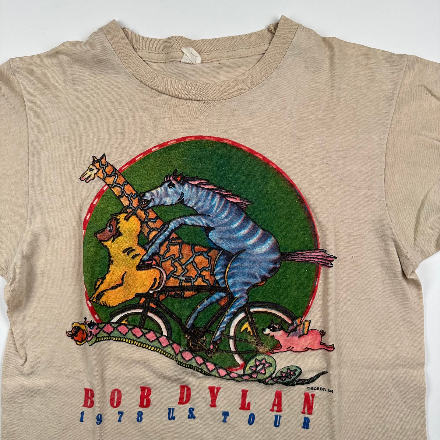 Vintage 1978 Bob Dylan Shirt Medium