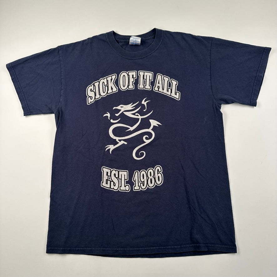 Sick Of It All Shirt Medium New York Hardcore