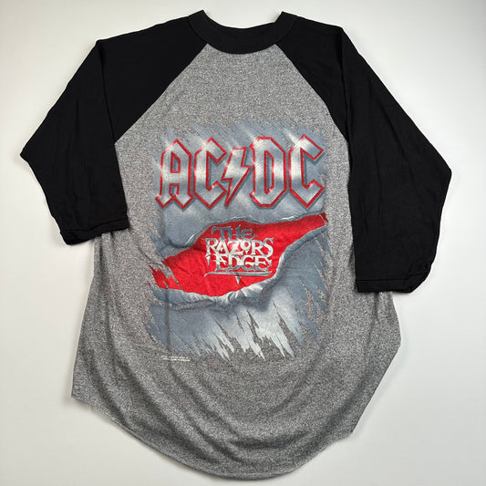 Vintage 90s AC/DC Shirt XL The Razors Edge