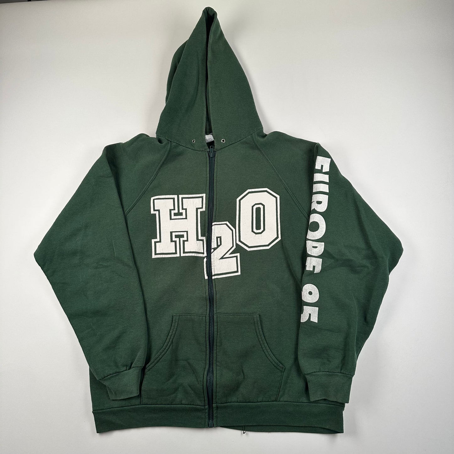 Vintage 1995 H2O Zip Up Sweatshirt XL Europe