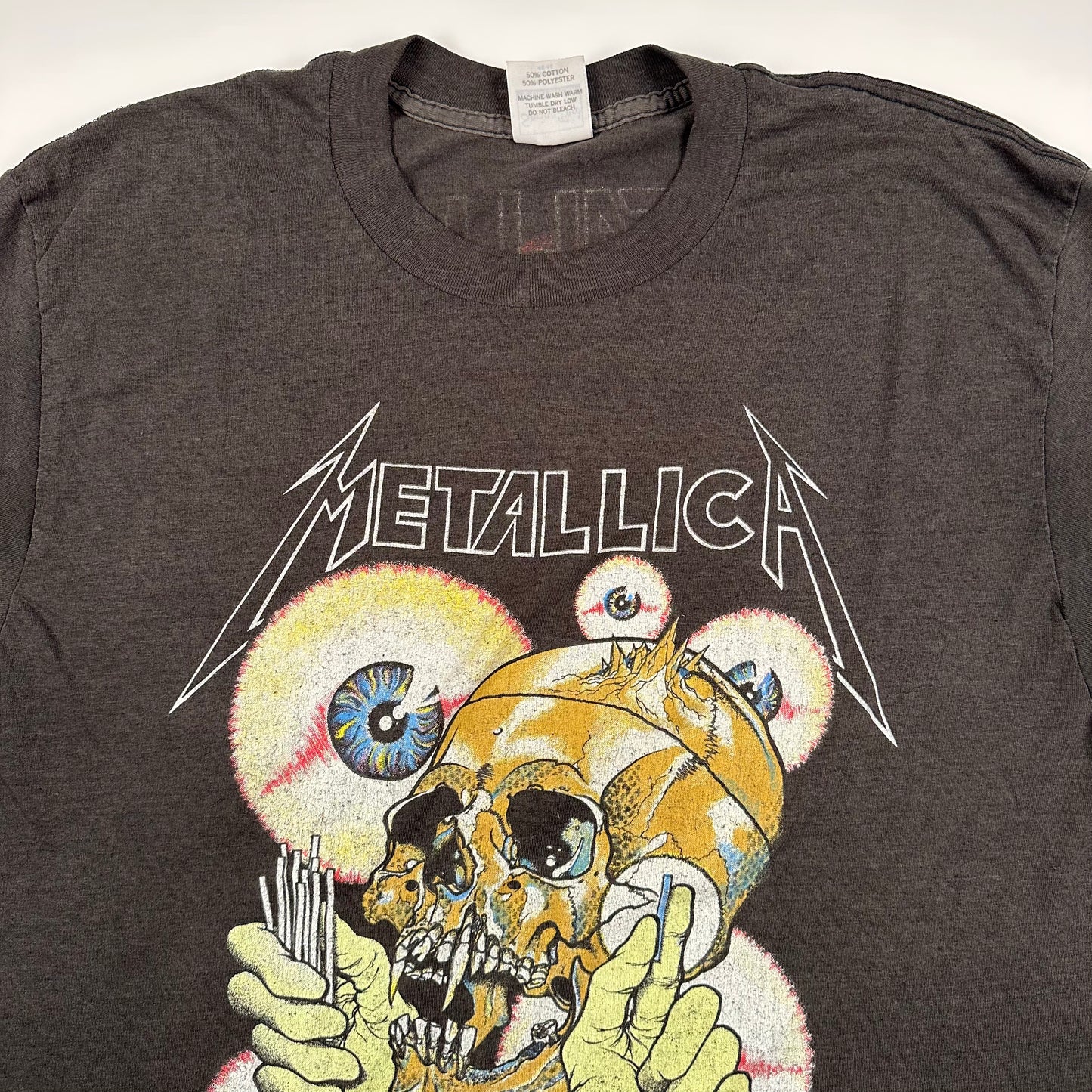 Vintage 1988 Metallica Shirt XL The Shortest Straw Has Been Pulled For You