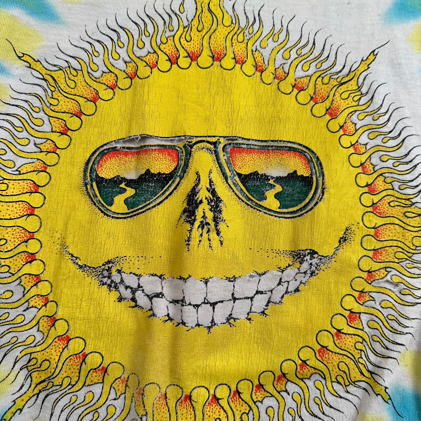 Vintage 90s Jasper Sun Shirt Large Grateful Dead