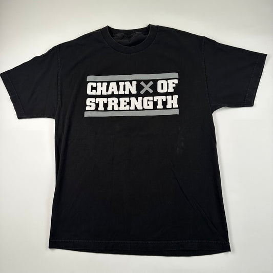 2000s Chain Of Strength Shirt Large True Till Death