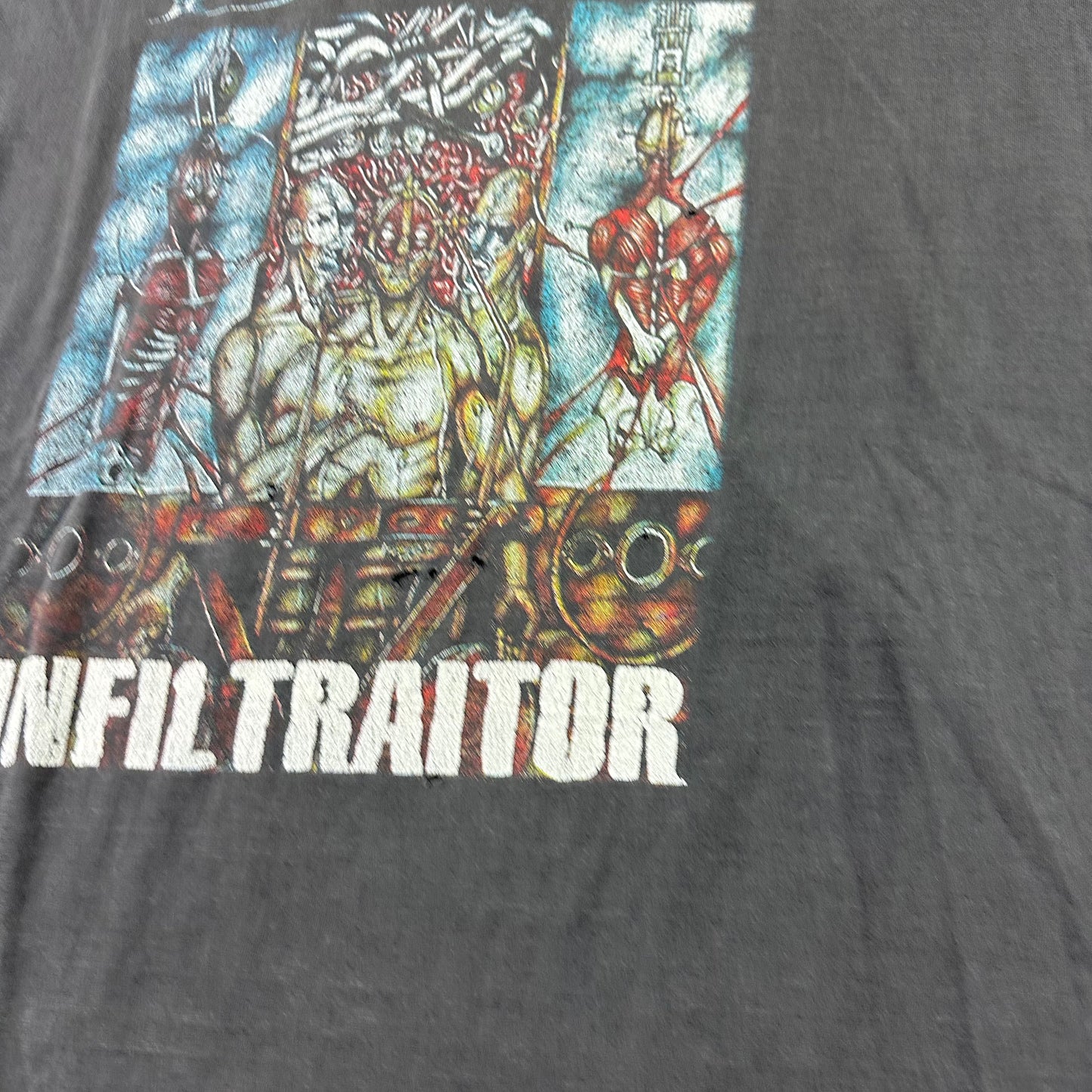 Vintage 1998 Napalm Death Shirt XL Infiltrator