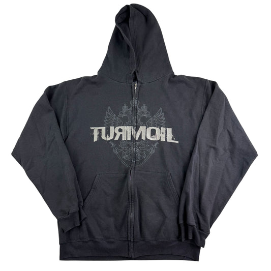 Vintage 2000s Turmoil Zip Up Sweatshirt Medium