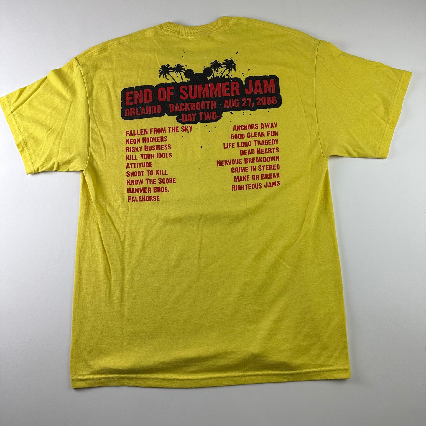 Vintage 2006 End Of Summer Jam Shirt Large