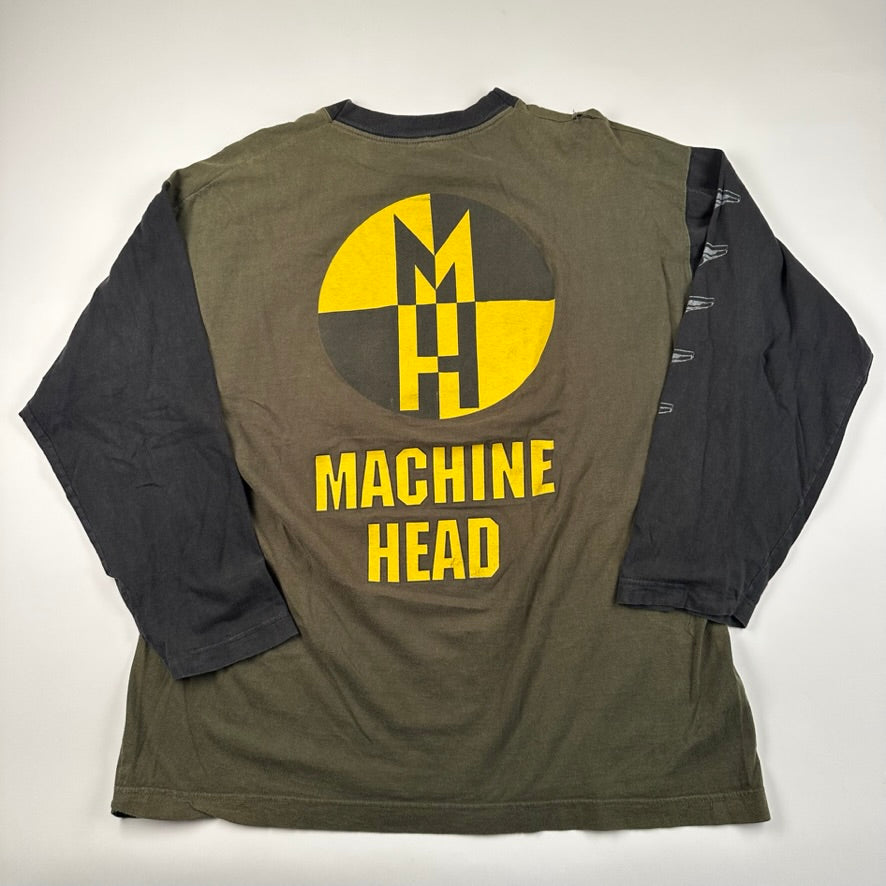 Vintage 1995 Machine Head Long Sleeve Shirt Large