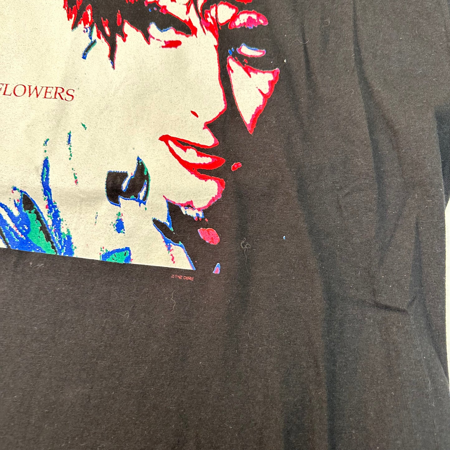 Vintage 2000 The Cure Shirt XL Blood Flowers