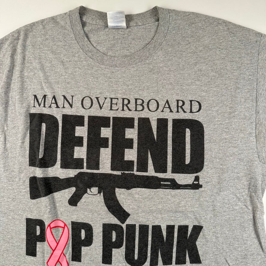 Man Overboard Shirt Large Defend Pop Punk