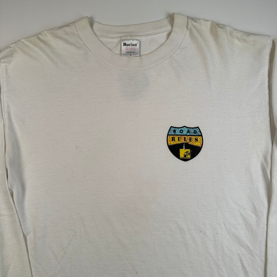 Vintage 90s MTV Road Rules Long Sleeve Shirt