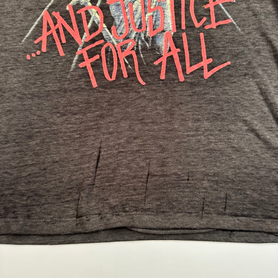 Vintage 1988 Metallica Shirt Medium And Justice For All